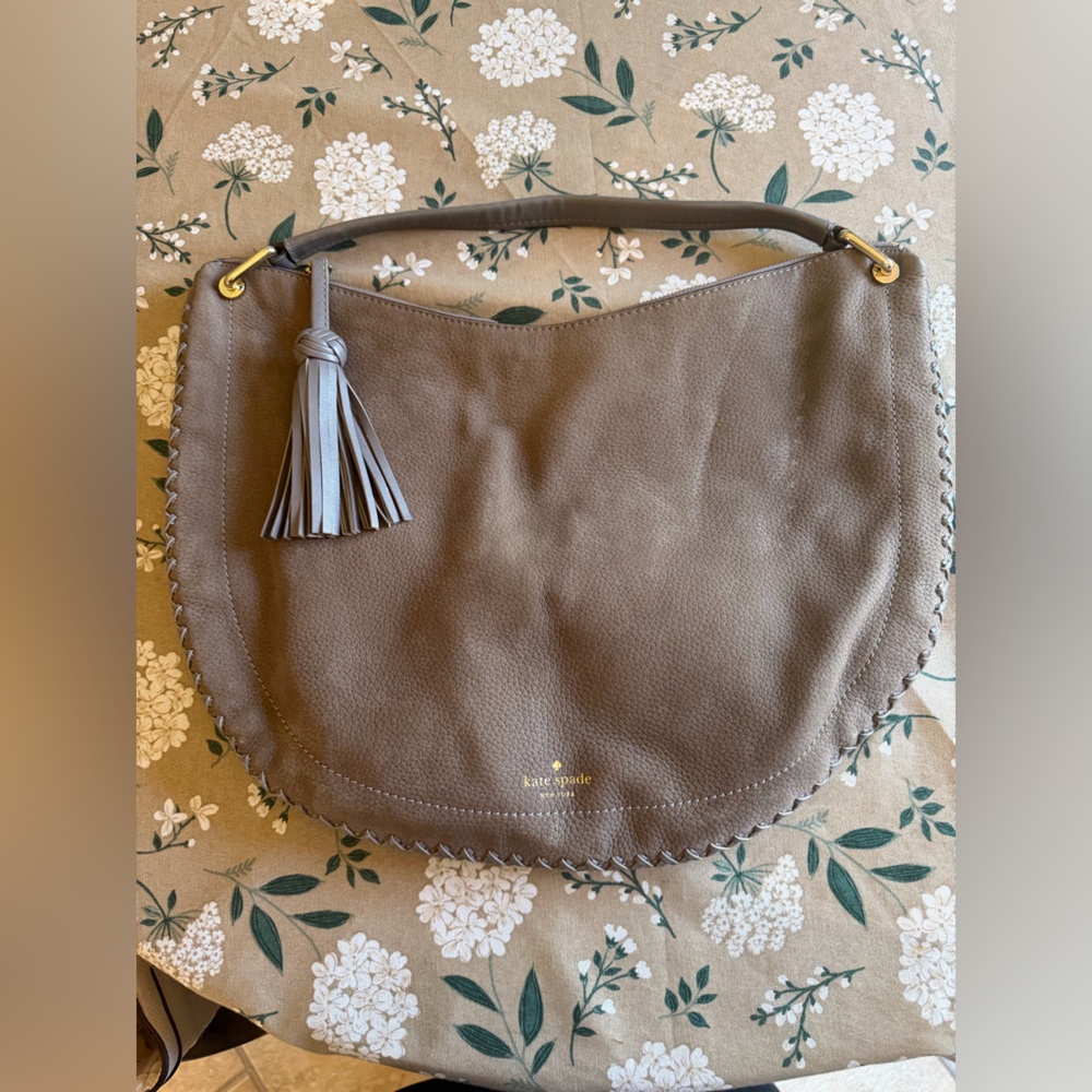 Kate Spade New York Hobo Caryl Somerton Street Suede Leather Crossbody
